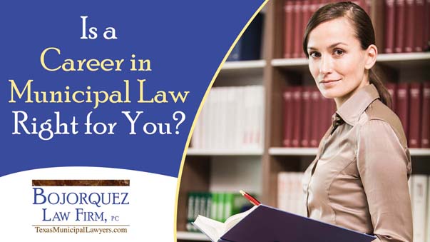 A Career in Municipal Law 1