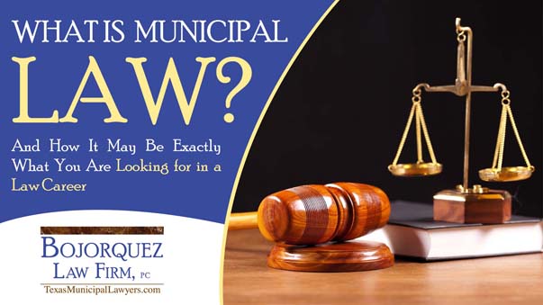 What is Municipal Law 1