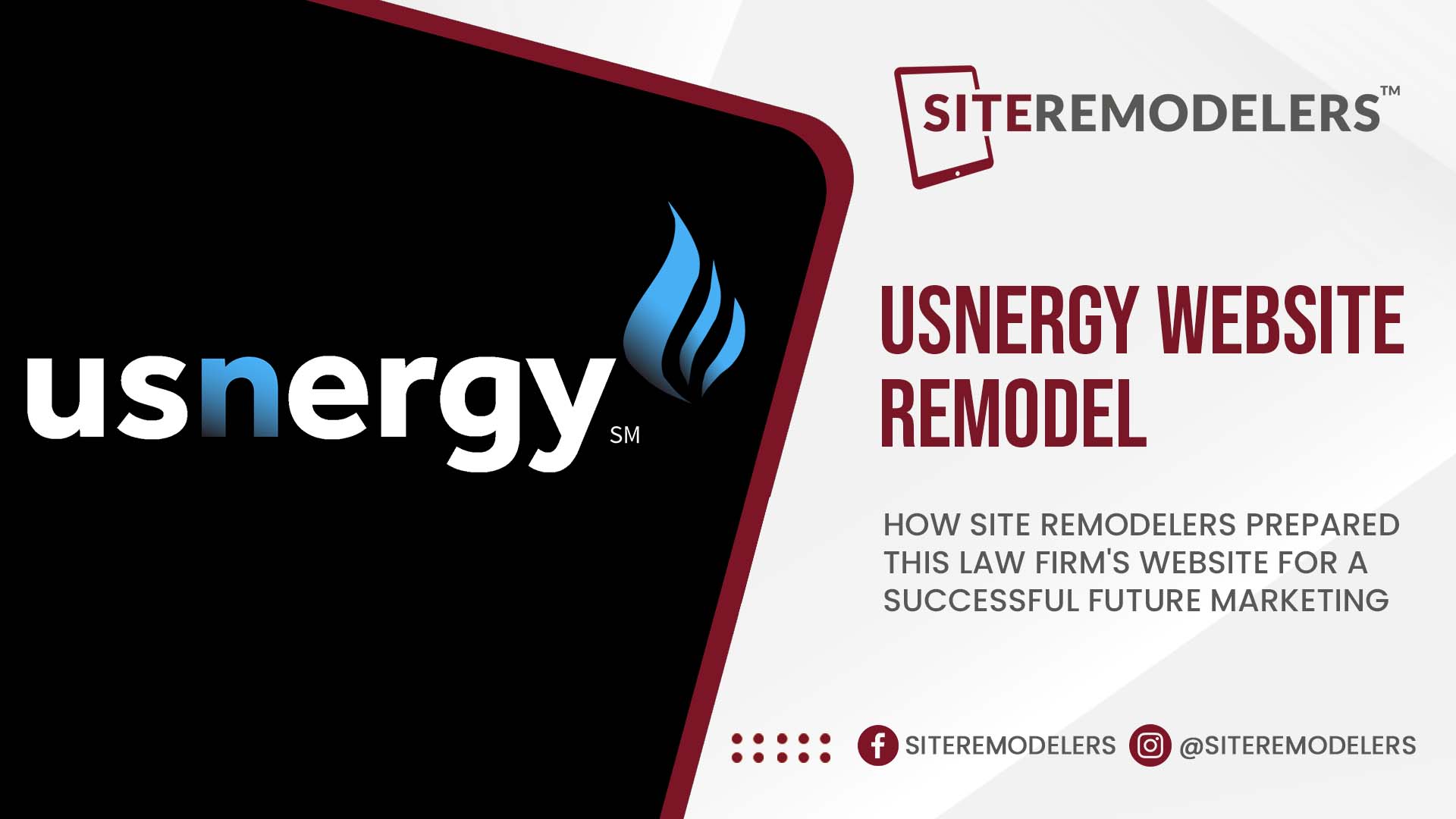 USNERGY – Website Remodel