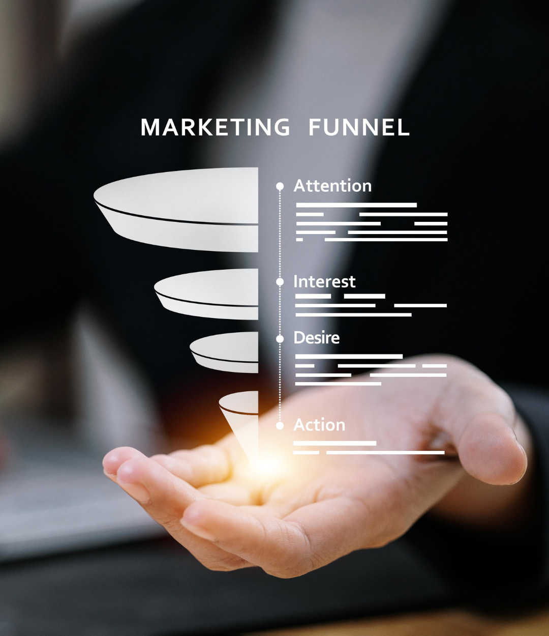 Conversion Funnel Strategy Flow